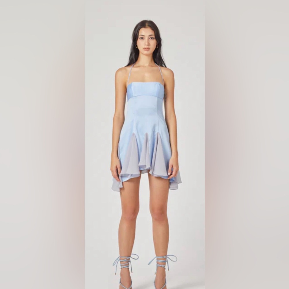 Onarin Ms. Godet Mini Dress size small